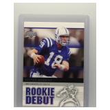 Peyton Manning 2005 Upper Deck Rookie Debut
