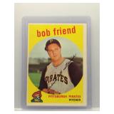Bob Friend 1959 Topps