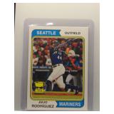 Julio Rodriguez 2023 Topps Heritage All-Star...