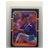 Greg MAddux 1987 Donruss Rookie