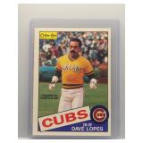 Davey Lopes 1985 O-Pee-Chee * Cubs and A's