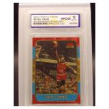 Michael Jordan 1996 Fleer Gold Refractor WCG 10