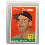 Tom Gorman 1958 Topps