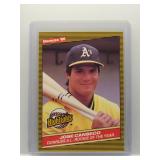 Jose Canseco 1986 Donruss Highlights