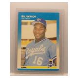 Bo Jackson 1987 Fleer Rookie * See edges