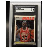 Michael Jordan 1987 Fleer SGC 1