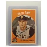 Vern Law 1959 Topps