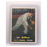 Art Ditmar 1957 Topps