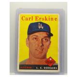 Carl Erskine 1958 Topps