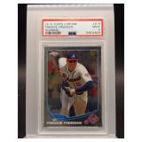 Freddie Freeman 2013 Topps Chrome Running PSA 9