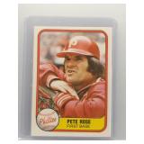 Pete Rose 1981 Fleer