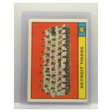 Tigers Tm Card 1961 Topps Kaline