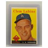 Clem Labine 1958 Topps