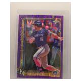 Hunter Renfroe 2025 Topps Chrome Purple Raywave...