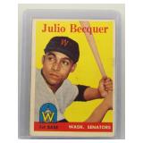 Julio Becquer 1958 Topps RC