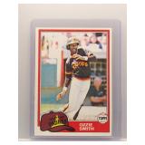 Ozzie Smith 1981 Topps