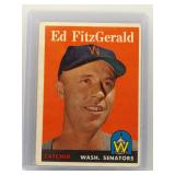 Ed FitzGerald 1958 Topps
