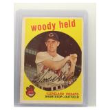 Woody Held 1959 Topps