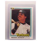 Reggie Jackson 1981 Donruss