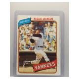 Reggie Jackson 1980 Topps