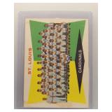 Cardinals Tm Card 1960 Topps Musial-Gibson
