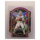 2020 Select Concourse Die Cut Josh Allen
