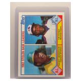 R. Henderson, T. Raines 1983 Topps Stolen Base...