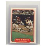 Pete Rose & Re-Pete 1982 Fleer