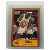 LeBron James 2003 Topps Bazooka Rookie Gold