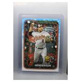 Gunnar Henderson 2024 Topps holiday rookie cup