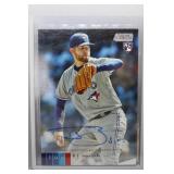 T.J. Zeuch 2020 Stadium Club auto