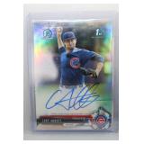 Cory Abbott 2017 Bowman Chrome 1st auto 23/499