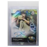 Dylan Lesko 2023 Bowman Platinum auto