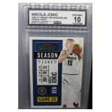 Nikola Jokic 2020-21 Contenders Gem 10