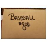 Box of misc. baseball