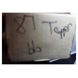 Box of 1987 Topps baseball