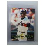 Barry Bonds 1995 Fleer diamond tribute