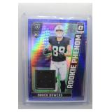 Brock Bowers 2024 Optic rrokie phenom patch RC