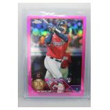 Bo Naylor 2023 Topps Chrome pink RC