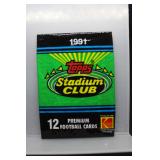 1991 Topps Stadium Football Pack