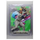 Christian Yelich 2023 Topps Inception green