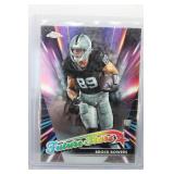 Brock Bowers 2024 Topps Chrome future stars