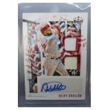 Deivy Grullon 2020 Diamond Kings player worn/auto