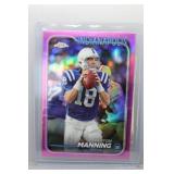 Peyton Manning 2024 Topps Chrome pink