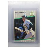Jose Canseco 1989 Fleer