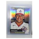 Juan Soto 2022 Topps Chrome Platinum Anniv.