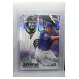 Kyle Schwarber 2018 Topps Chrome superstar