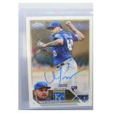 Max Castillo 2023 Topps Chrome auto