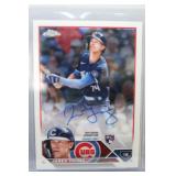 Jared Young 2023 Topps Chrome auto