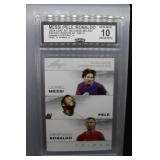 Messi/Pele/Ronaldo 2024 Leaf Gem 10